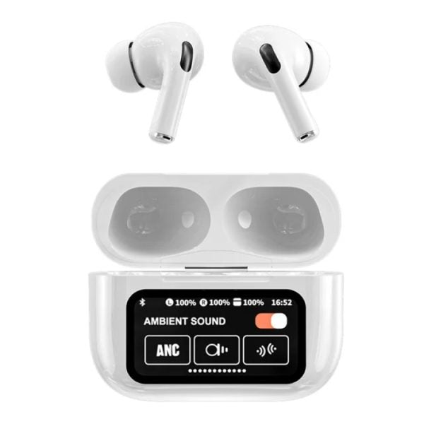 A9 Pro Earbuds Anc/enc Dauble Dark Touch Screen Display