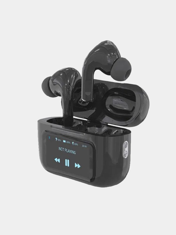 A9 Pro Earbuds Anc/enc Dauble Dark Touch Screen Display