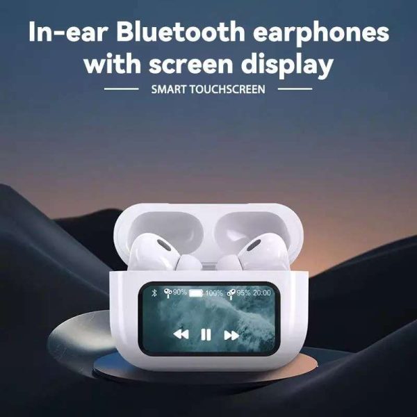 A9 Pro Earbuds Anc/enc Dauble Dark Touch Screen Display